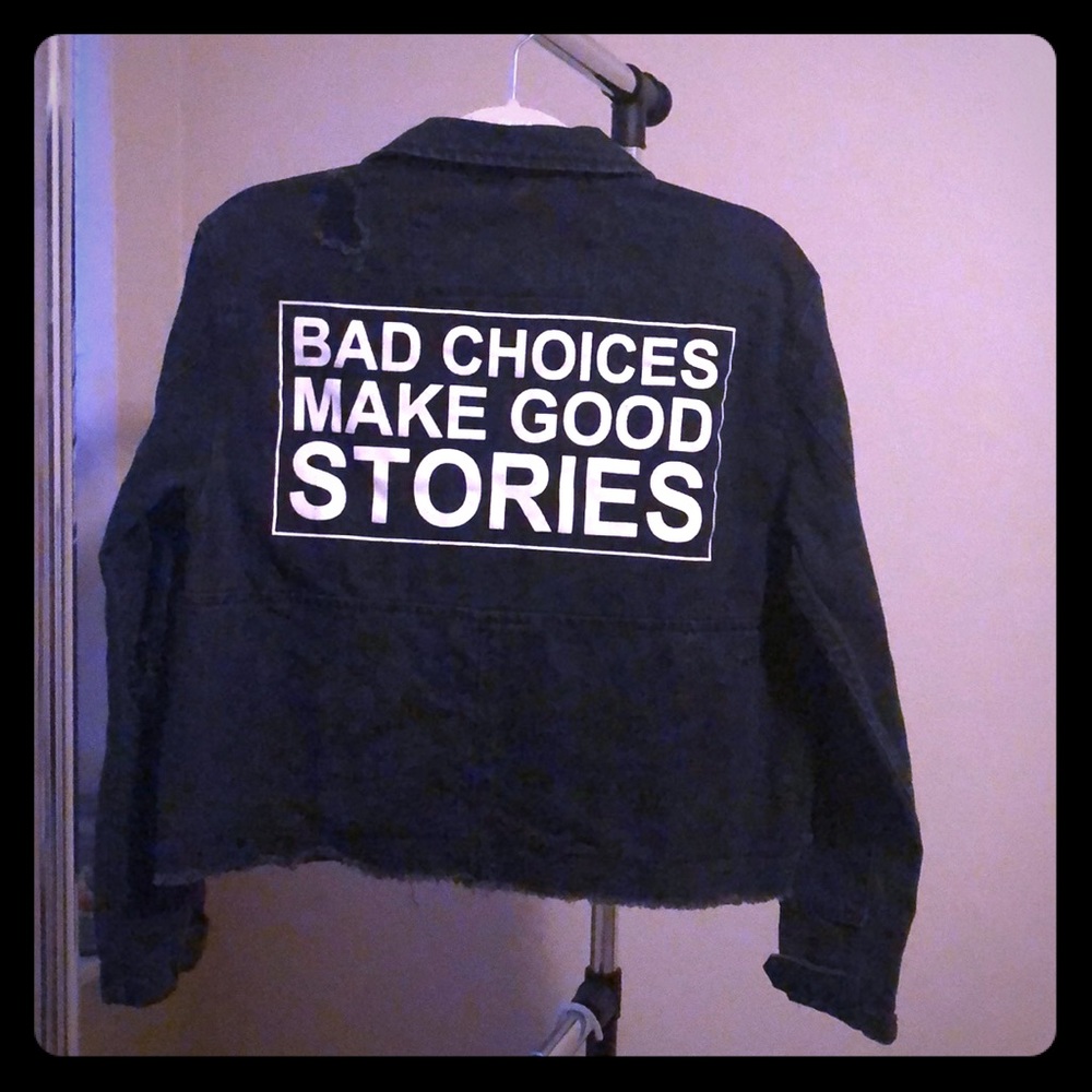 Distressed Jean Jacket